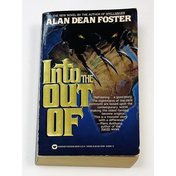 Into the Out Of by Alan Foster (1987, Mass Market, Paperback) VTG Horror Sci-Fi - Picture 1 of 5